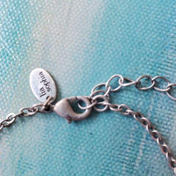Lia Sophia Love & Peace Necklace - Picture 8 of 9